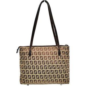 Fendi logo mini tote